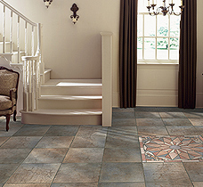 Tile flooring