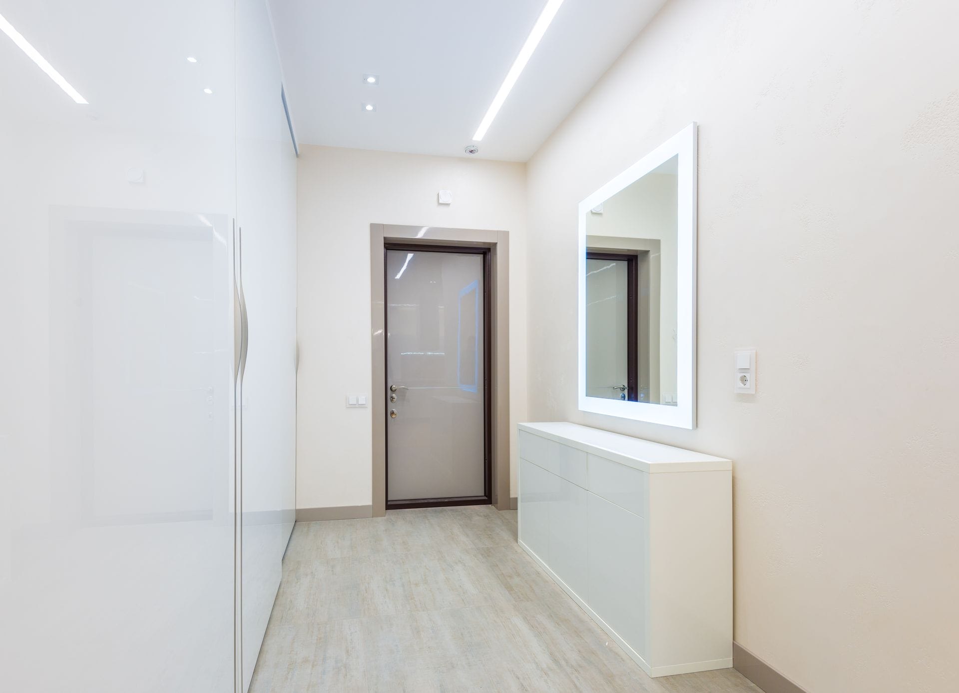 Luxury vinyl plank flooring
