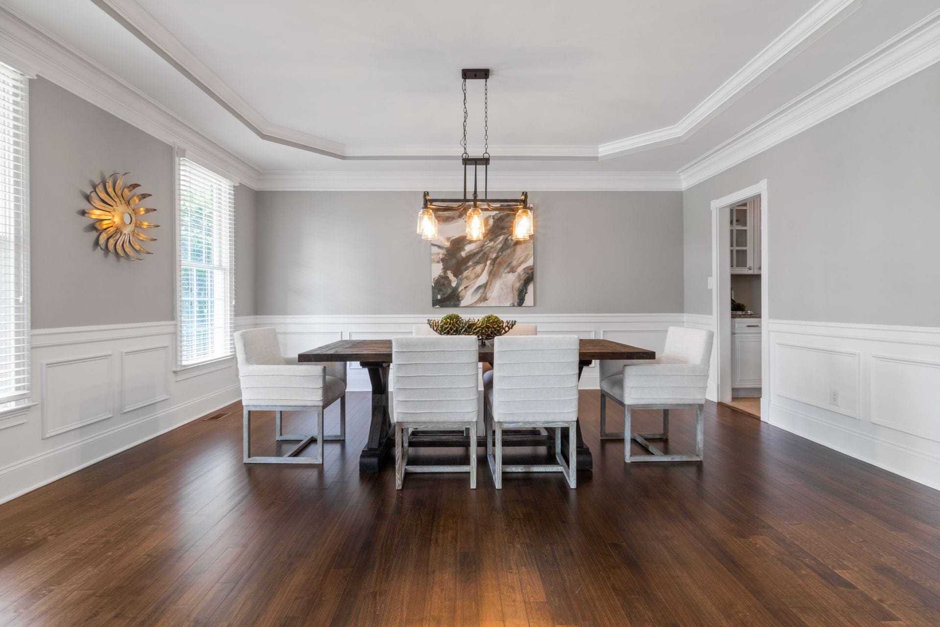 Solid hardwood flooring