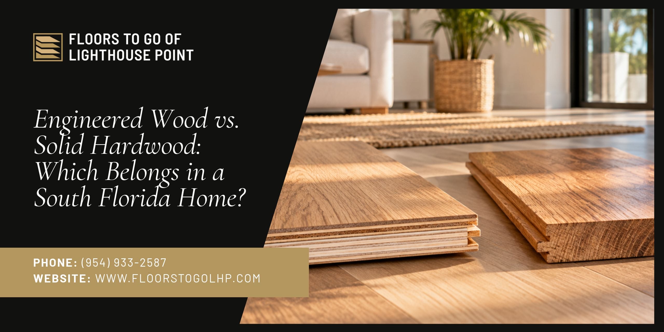 Engineered Wood vs. Solid Hardwood: Which Belongs in a South Florida Home?